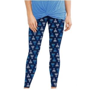 NWOT Hanukkah menorah leggings